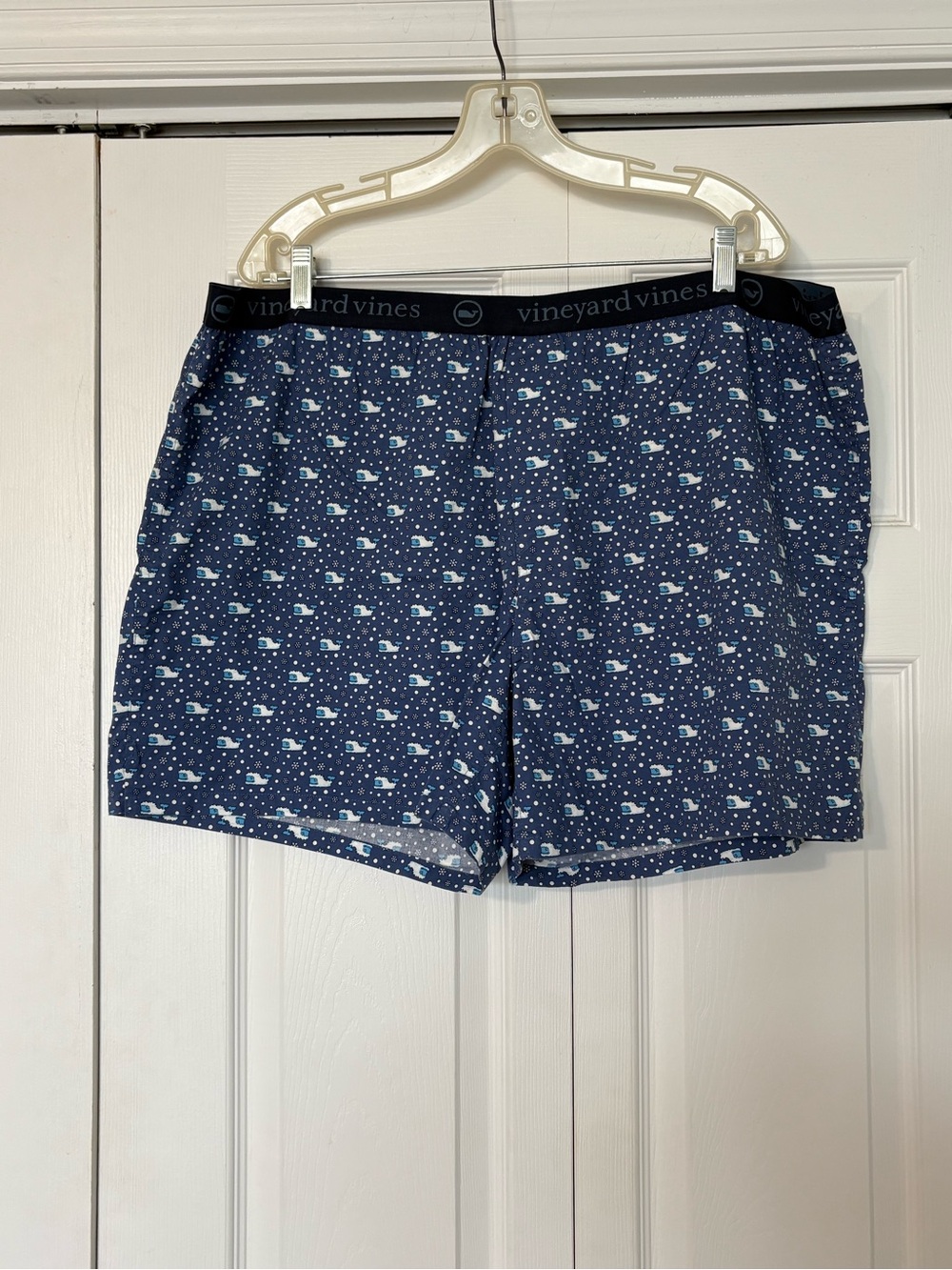 Vineyard Vines Navy Whale-Pattern Boxer Briefs - Picture 3 of 5